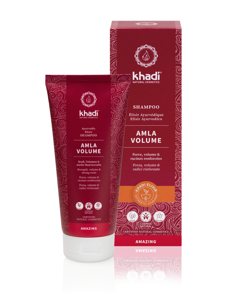 Khadi shampoo amla volume