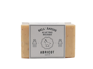 Savon au lait d'ânesse abricots