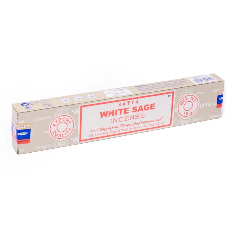 Encens Satya Sauge Blanche 15grm