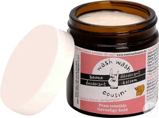 wash wash cousin baume déodorant peau sensible