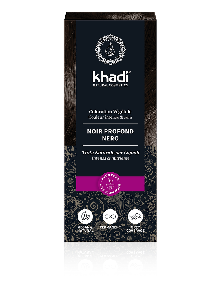 [Khadi noir] Khadi coloration  noir